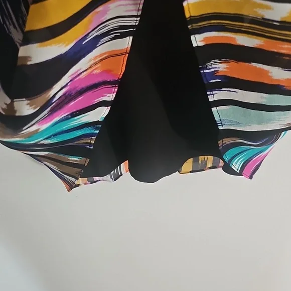 Trina Turk X INC Collab Macy's IKAT Dress Size L - Picture 6 of 7